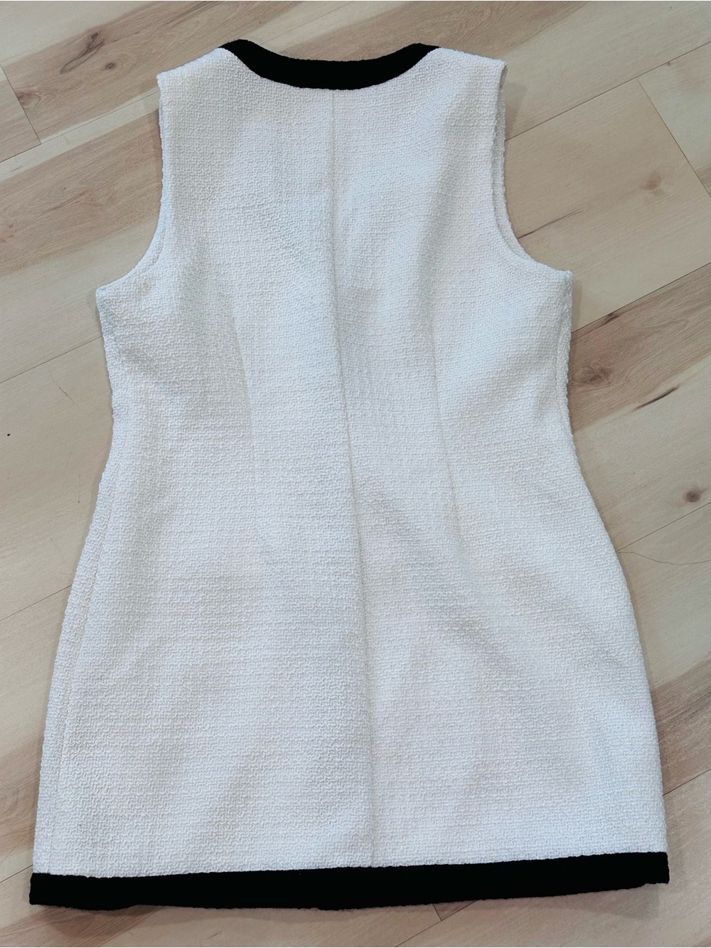 Abercrombie & Fitch The A&F Mara Tweed Mini Dress Sz L Vintage inspired Business - Picture 10 of 12